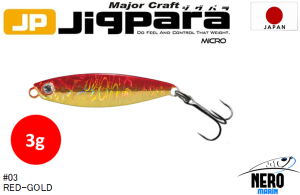 MC Jigpara Micro JPM-3gr #3 Red Gold