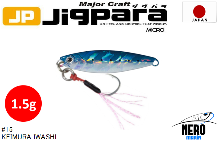 MC Jigpara Micro JPM-1.5gr #15 Keimura(UV) Iwashi