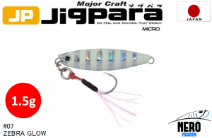 MC Jigpara Micro JPM-1.5gr #7 Zebra Glow