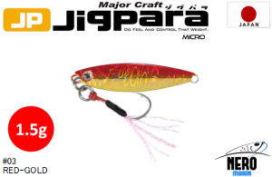 MC Jigpara Micro JPM-1.5gr #3 Red Gold