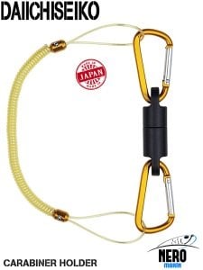 Daiichiseiko Carabiner Holder MG 5000 Yellow