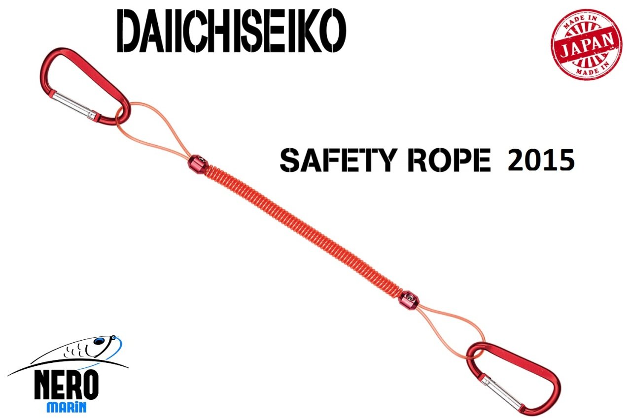 Daiichiseiko Safety Rope 2015 Güvenlik Kordonu Red