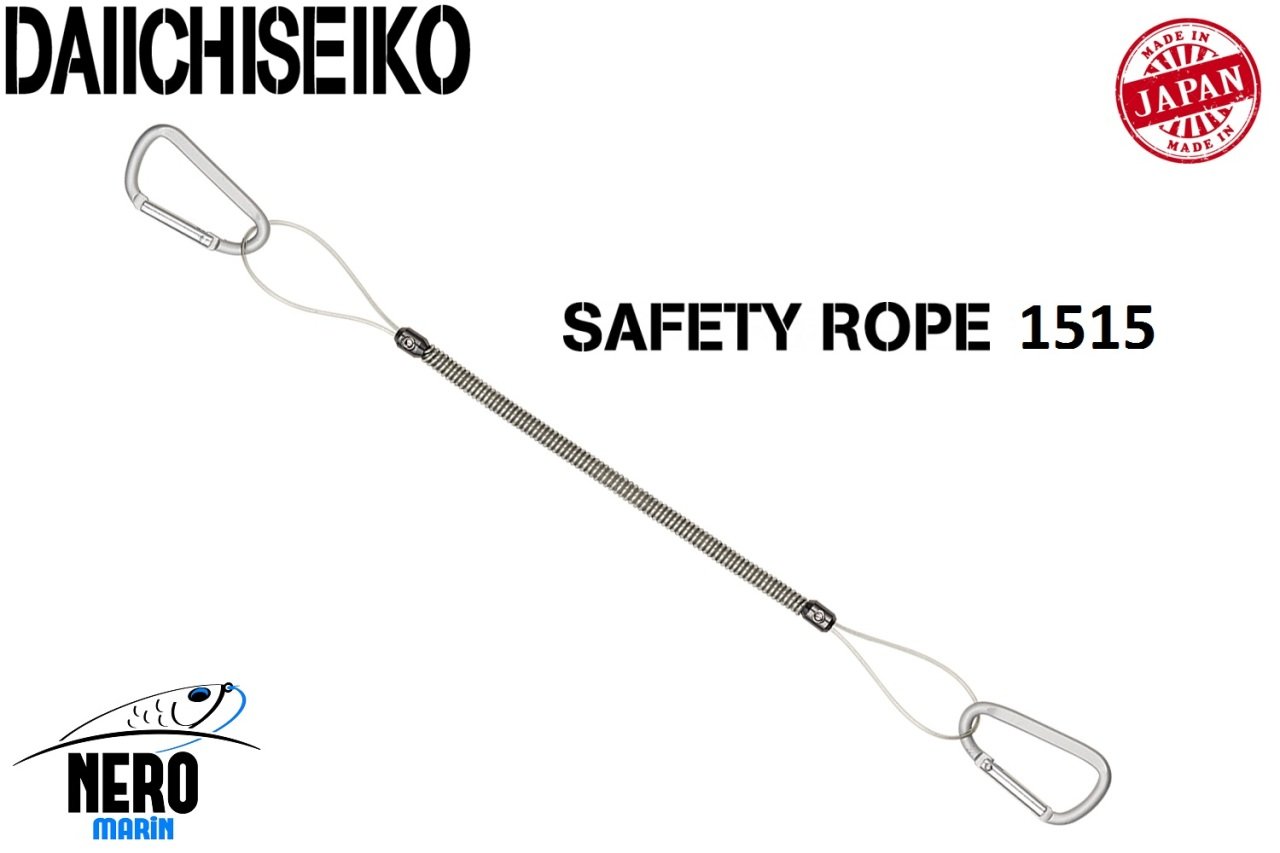 Daiichiseiko Safety Rope 1515 Güvenlik Kordonu Silver