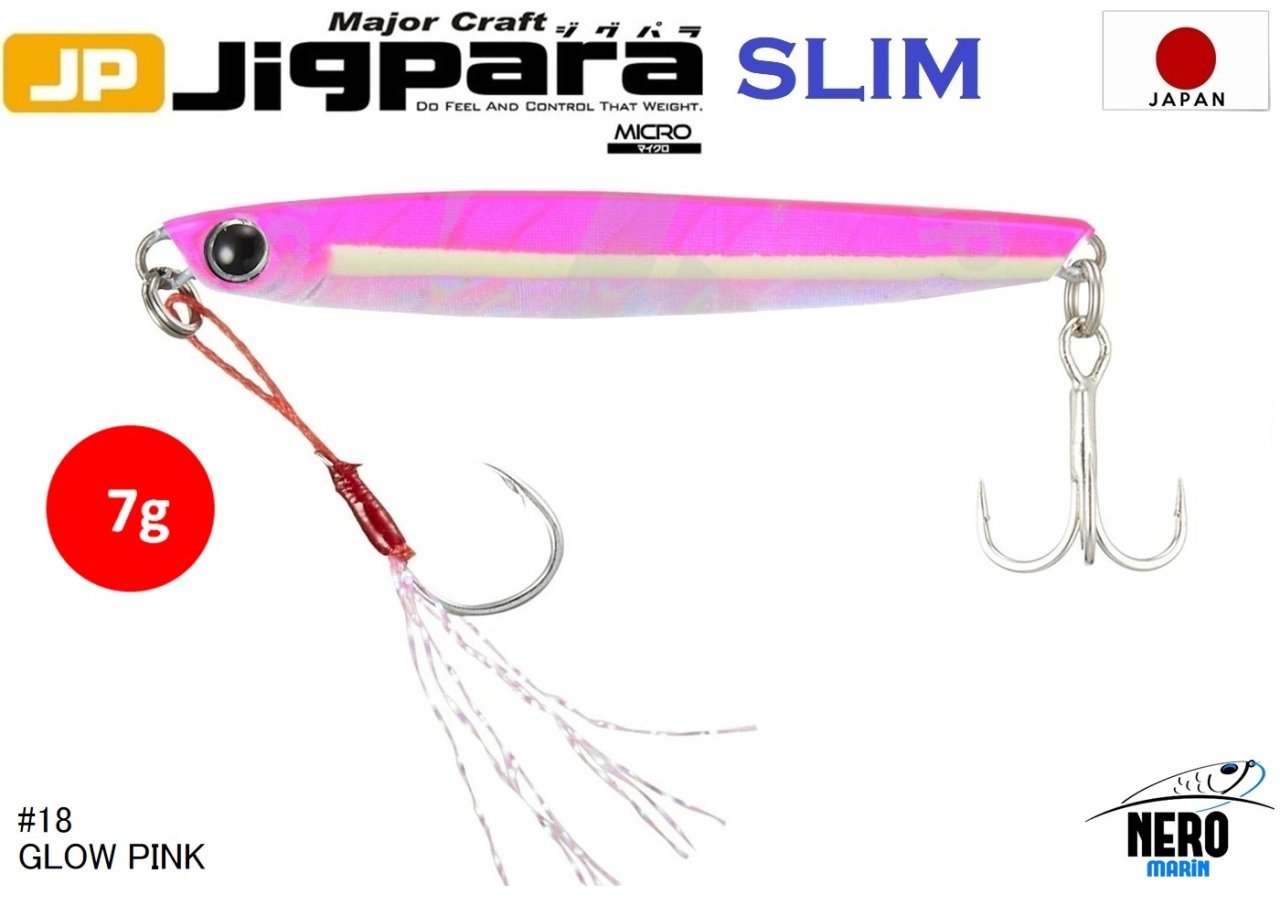 MC Jigpara Micro Slim JPMSL-7gr #18 Glow Pink