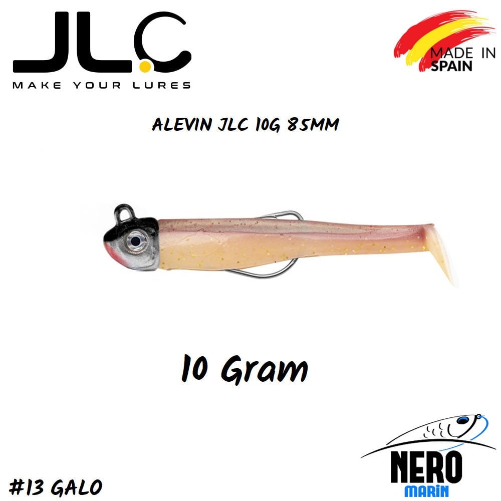 JLC Alevin Silikon Balık 10gr. Kafa 85mm Vücut #13 Galo
