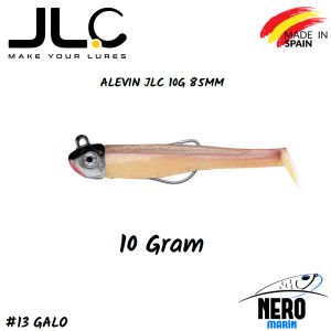 JLC Alevin Silikon Balık 10gr. Kafa 85mm Vücut #13 Galo