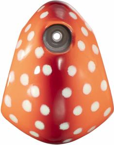 MC TM-Head Slider Tai Rubber Jig 80g #50 Orange Red Dot Glow