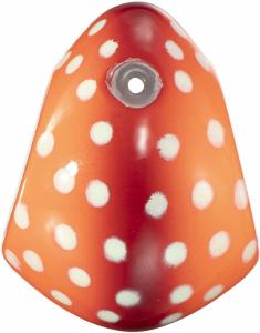 MC TM-Head Slider Tai Rubber Jig 80g #50 Orange Red Dot Glow