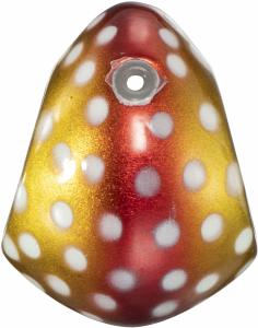 MC TM-Head Slider Tai Rubber Jig 60g #51 Gold  Red Dot Glow