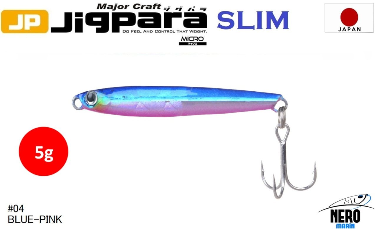 MC Jigrapa Micro Slim JPMSL-5gr #04 Blue Pink