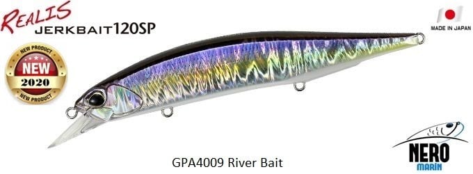 Realis Jerkbait 120SP GPA4009 River Bait
