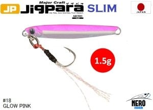 MC Jigrapa Micro Slim JPMSL-1.5gr #18 Glow Pink