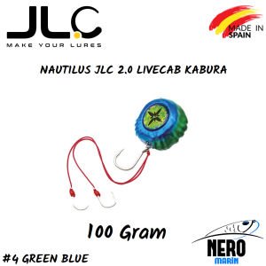 JLC Nautilus 2.0 Live Kab Canlı İçin Kabura 100gr. #4 Green Blue