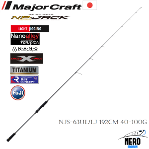 MC NP-Jack NJS-63UL/LJ Offshore Light Jigging Kamış 192cm 40-100g