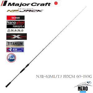 MC NP-Jack NJB-63ML/TJ Cutlass Jigging Kamış 192cm 60-150g