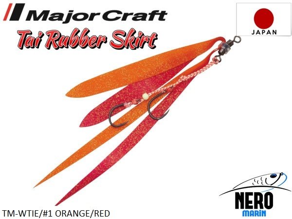 MC Tai Rubber İğneli Yedek Etek TM-WTIE/#001 Orange/Red