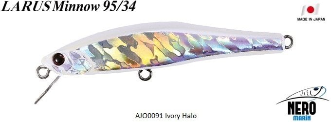 Larus Minnow 95/34  AJO0091 / Ivory Halo