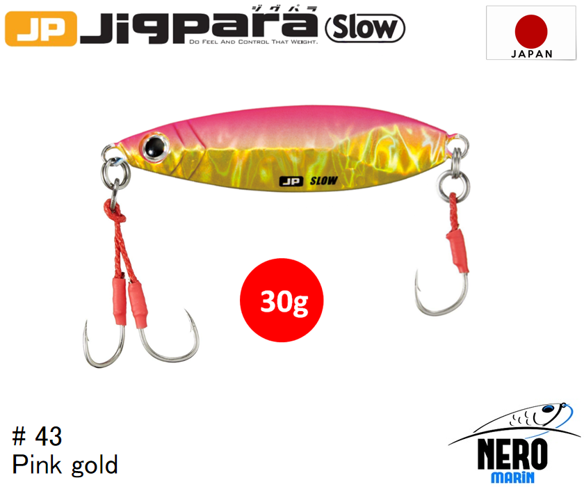 MC Jigpara Slow JPSLOW-30gr #43 Pink Gold