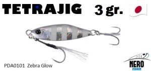 Tetra Works Tetrajig 3gr.  PJA0101 / Zebra Glow