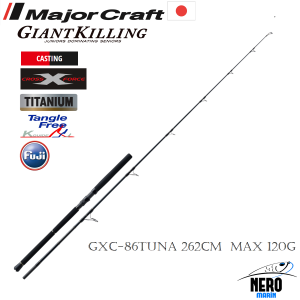 MC New Giant Killing GXC-86TUNA Offshore Casting Tuna Kamış 262cm Max 120g