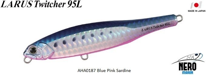 Larus Twitcher 95L  AHA0187 / Blue Pink Sardine