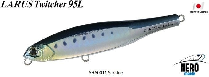 Larus Twitcher 95L  AHA0011 / Sardine