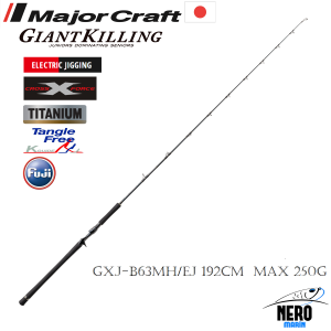 MC New Giant Killing GXJ-B63MH/EJ Electric Jig Kamış Tek Prça 192cm Max 250g