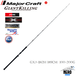 MC New Giant Killing GXJ-B62H Jigging Kamış 189cm 100-200g