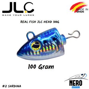JLC Real Fish Yedek Kafa 100gr. Paket #2 Sardina