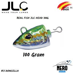 JLC Real Fish Yedek Kafa 100gr. Paket #3 Doncella