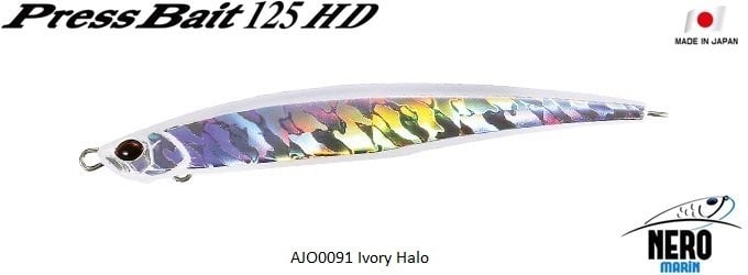 Press Bait Heavy Duty 125HD  AJO0091 / Ivory Halo