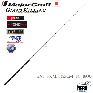 MC New Giant Killing GXJ-S63MH Jigging Kamış 192cm 80-180g