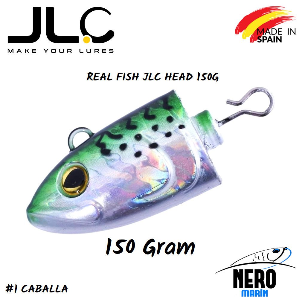 JLC Real Fish Yedek Kafa 150gr. Paket #1 Caballa