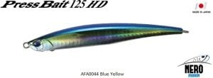 Press Bait Heavy Duty 125HD  AFA0044 / Blue Yellow