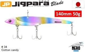 MC Jigpara Blade JPB  140mm-50gr #34 Cotton Candy
