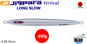 MC Jigpara Vertical Long Slow JPVLS-400gr #08 Silver