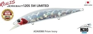 Duo Realis Jerkbait 120S SW ADA0088 Prism Ivory