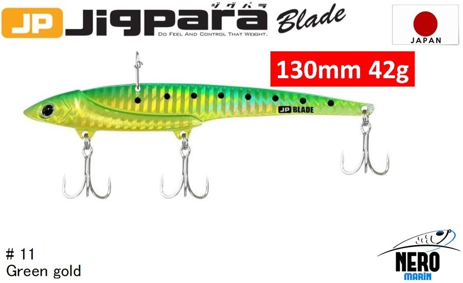 MC Jigpara Blade JPB  130mm-42gr #11 Green Gold