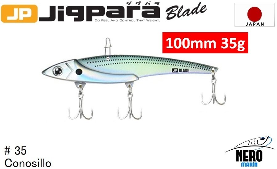 MC Jigpara Blade JPB  100mm-35gr #35 Conosillo