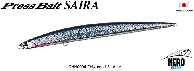Press Bait Saira  GHN0094 / Chigomori Sardine
