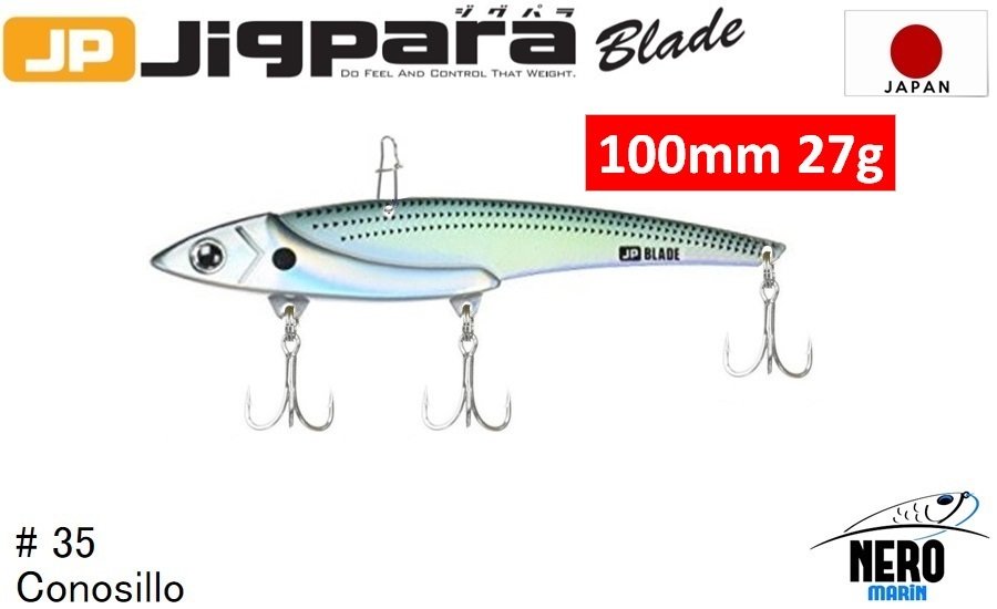 MC Jigpara Blade JPB  100mm-27gr #35 Conosillo