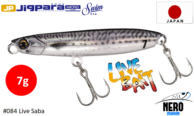 MC Jigpara Micro Swim JPMSW-7 #84 Live Saba