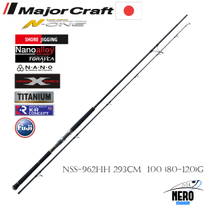 MC N-One NSS-962HH Shore Jigging Kamış 293cm 100 (80-120)g