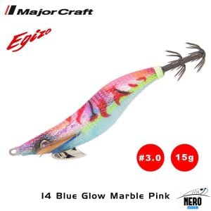 MC Egi Sutte Kalamar Zokası EGZ-3 #014 Blue Glow Marble Pink
