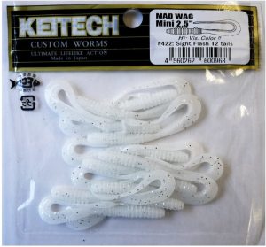 Keitech Mad Wag Mini 2.5'' #422 Sight Flash