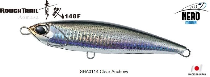 Rough Trail Aomasa 148F  GHA0114 / Clear Anchovy