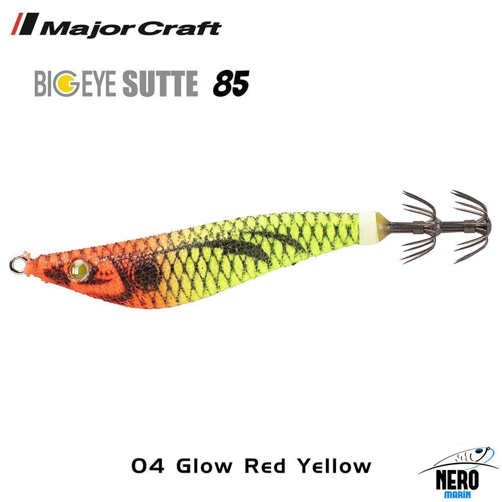 MC Çapari Kalamar Zokası BES-85#004 Glow Red Yellow