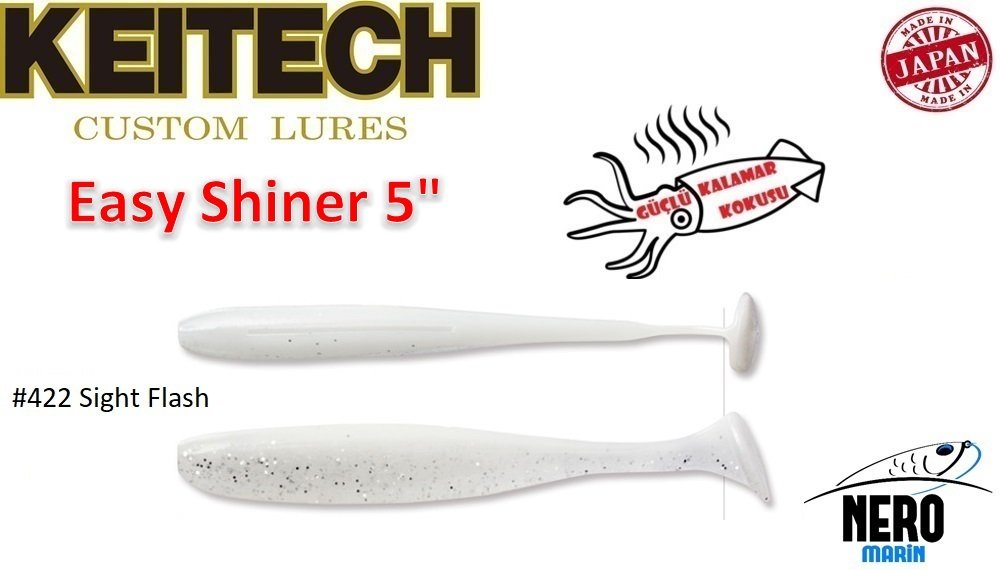 Keitech Easy Shiner 5'' #422 Sight Flash
