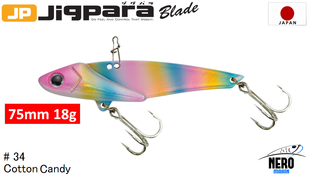 MC Jigpara Blade JPB  75mm-18gr #34 Cotton Candy