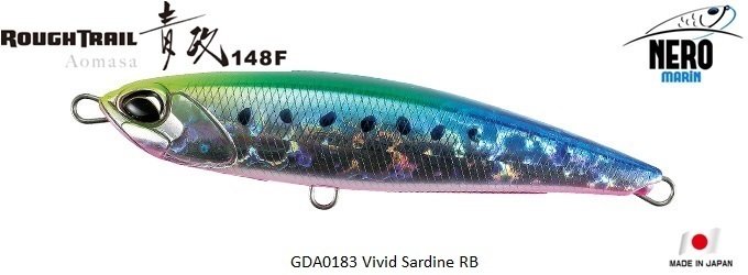 Rough Trail Aomasa 148F  GDA0183 / Vivid Sardine RB